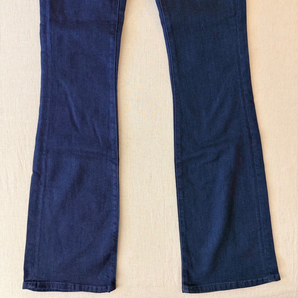 Pilcro Low-Rise Icon Flare Jeans Womens 27 Tall Blue Denim NWT - Picture 8 of 11